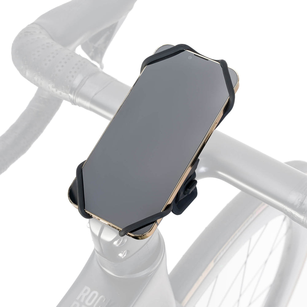 ROCKBROS Fahrrad Handyhalterung Stoßdämpfend Kratzfest für 4"-7" Handy