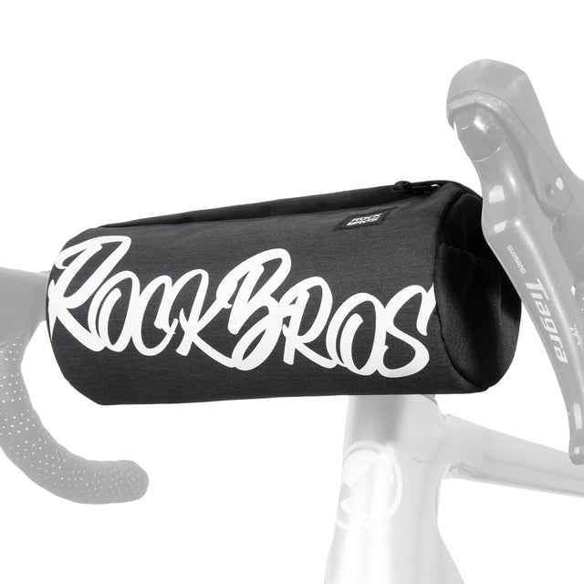ROCKBROS Fahrrad Lenkertasche Klein mit Schultergurt 2L/3,6L für MTB Gravel Scooter Ebike-Schwarz-2L