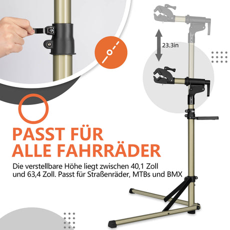 ROCKBROS Fahrrad Montageständer Fahrradhalter 65lbs für MTB Rennrad E-Bike