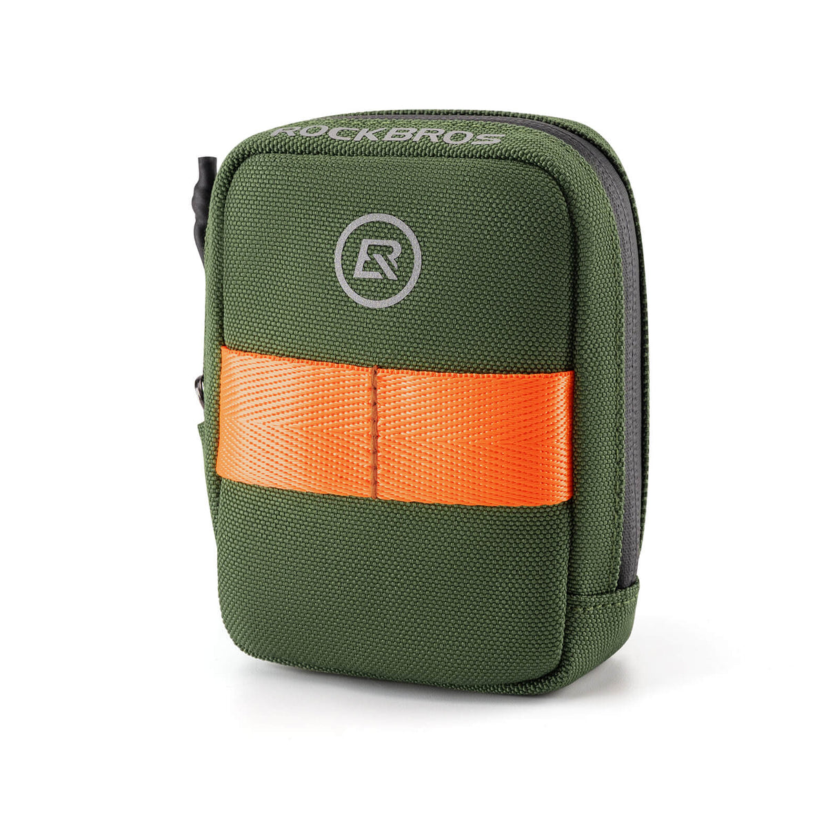 ROCKBROS Fahrrad Satteltasche Kompakte Aufbewahrungstasche Rennrad MTB-Militärgrün