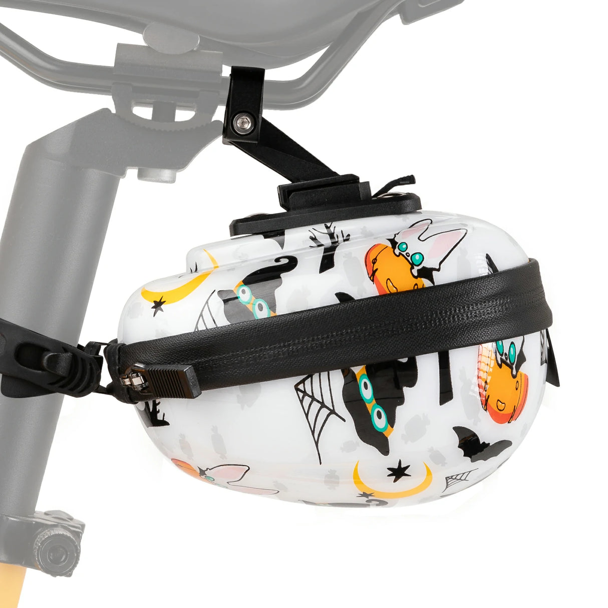 ROCKBROS Fahrrad Satteltaschen Hard Shell Reflektierend 0,4 L mit Halterung - ROCKBROS-EU