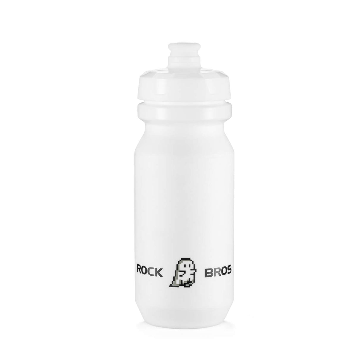 ROCKBROS Fahrradflasche mit auslaufsicherem Pull-Top-Verschluss 600/750ml-Weiß