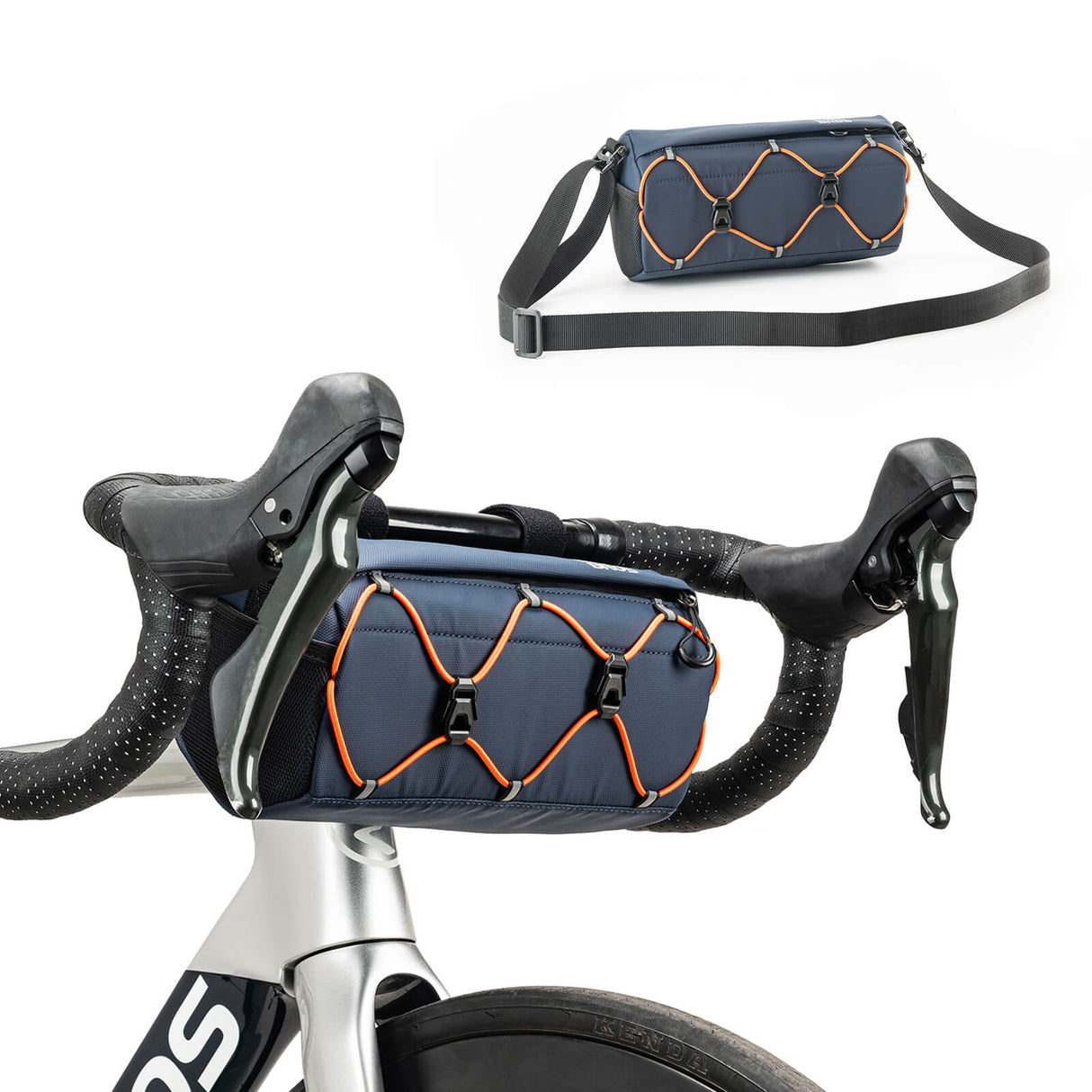 ROCKBROS Fahrradtasche Lenkertasche 2,2L mit Schultergurt in 6 Farben - ROCKBROS-EU
