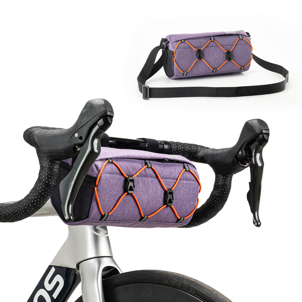 ROCKBROS Fahrradtasche Lenkertasche 2,2L mit Schultergurt in 6 Farben - ROCKBROS-EU