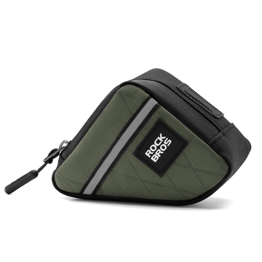 ROCKBROS Fahrradtasche Rahmentasche Dreiecktasche für Brompton-TYP2-Militärgrün