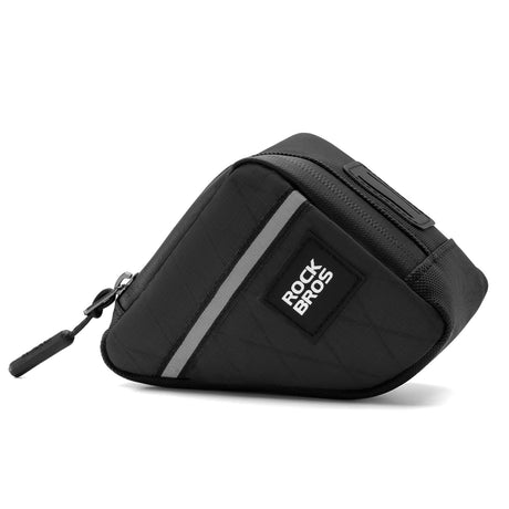 ROCKBROS Fahrradtasche Rahmentasche Dreiecktasche für Brompton-TYP2-Schwarz