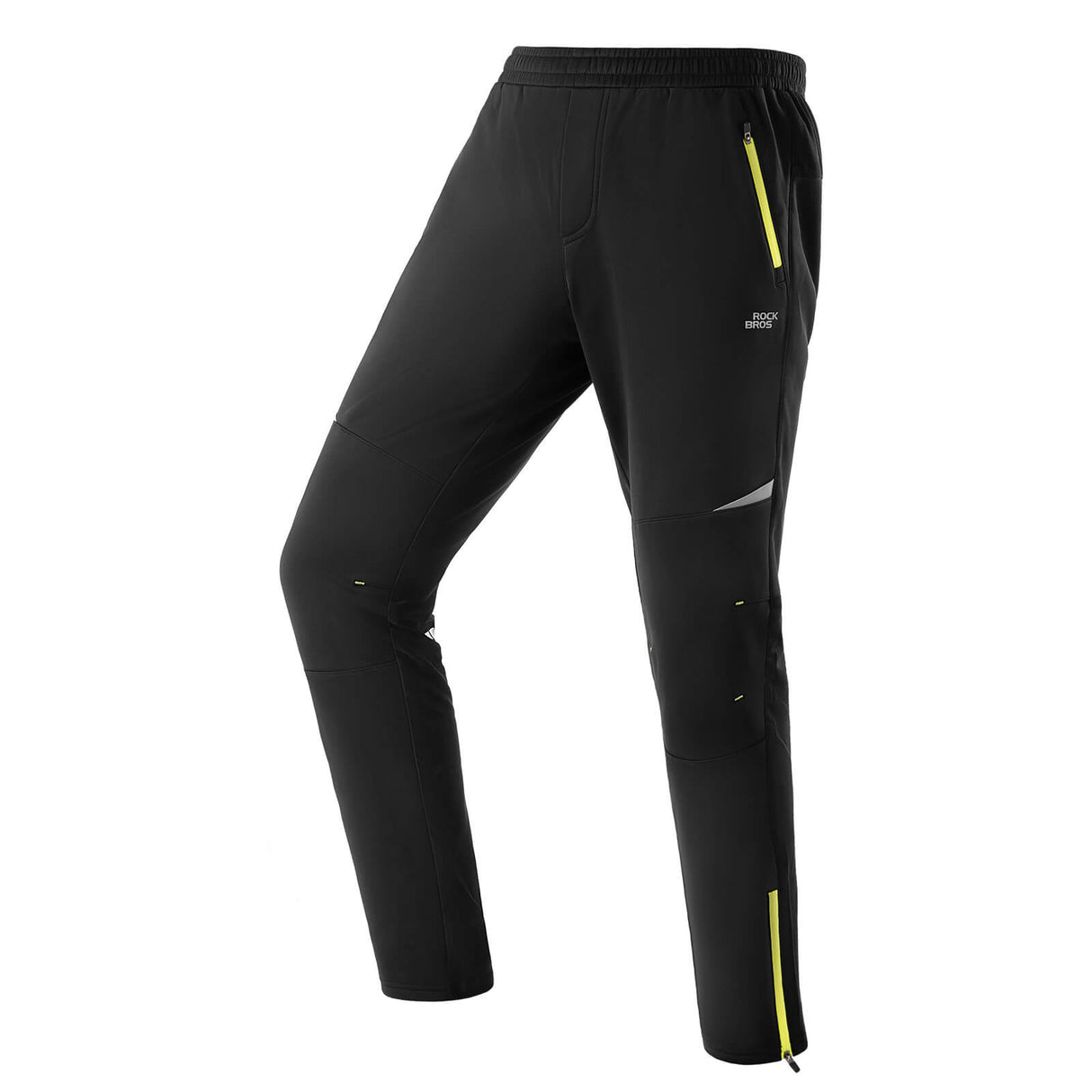ROCKBROS Herren Fahrradhose, winddicht und warm für Winter Outdoor-Sport