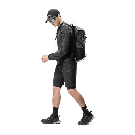 ROCKBROS Herren Leichte Fahrradjacke Multifunktional Winddicht Atmungsaktiv Frühling/Sommer