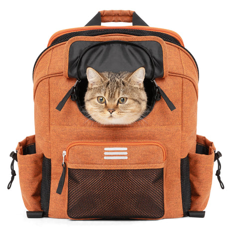 ROCKBROS Lenkertasche Haustiertasche für Brompton/Klapprad Outdoor/Pendler-Orange