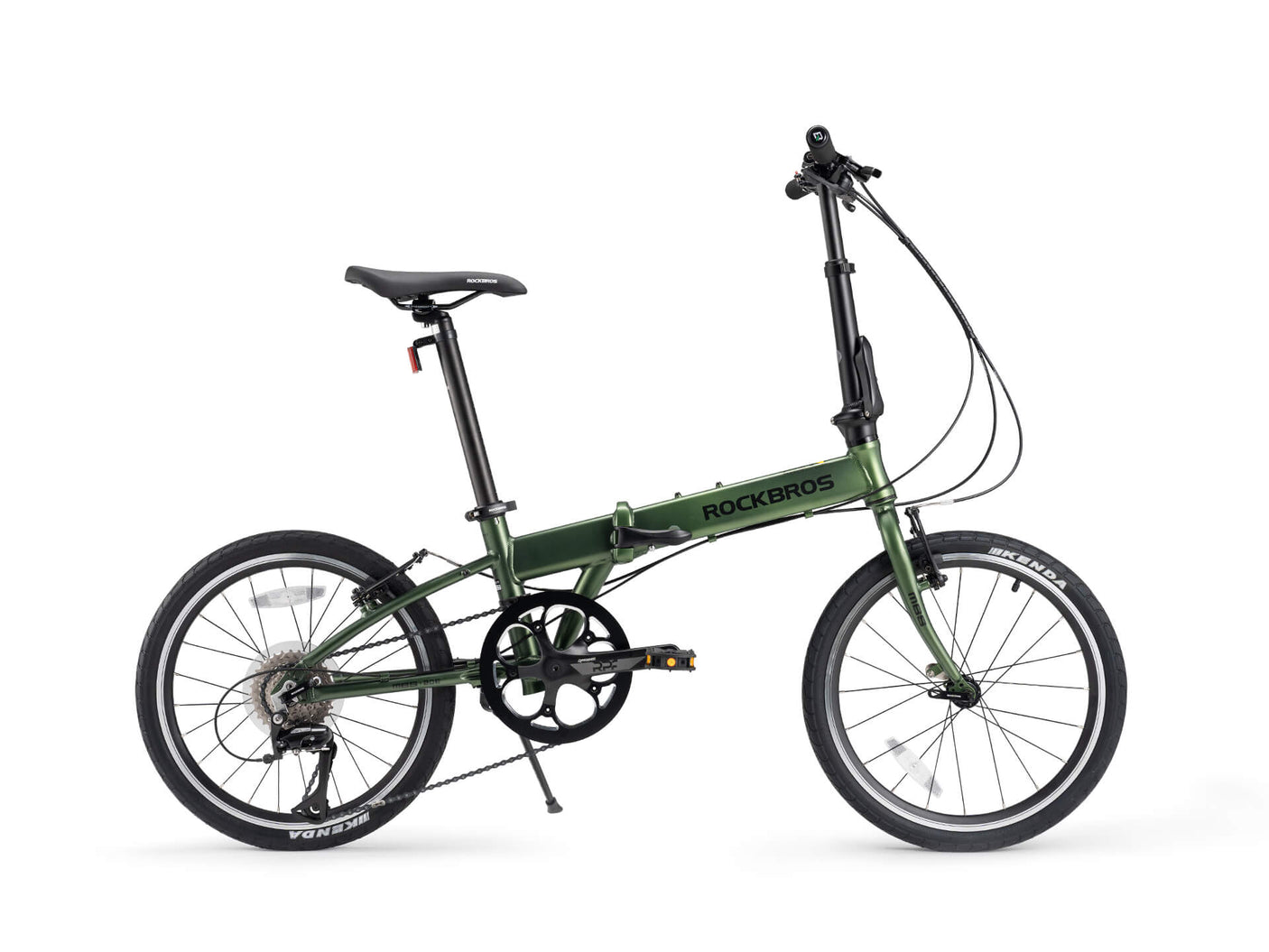 ROCKBROS MBS-Klapprad -20 Zoll 8 Gängen | Citybike-Grün