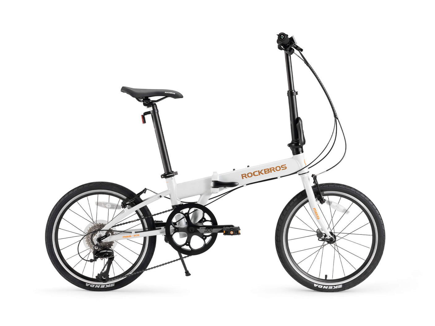 ROCKBROS MBS-Klapprad -20 Zoll 8 Gängen | Citybike-Weiß