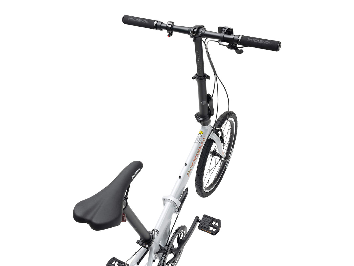 ROCKBROS MBS-Klapprad -20 Zoll 8 Gängen | Citybike-Weiß