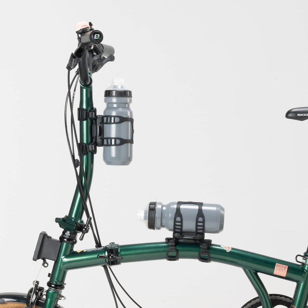 ROCKBROS Magnetischer Flaschenhalter für Fahrrad – mit Riemenbefestigung