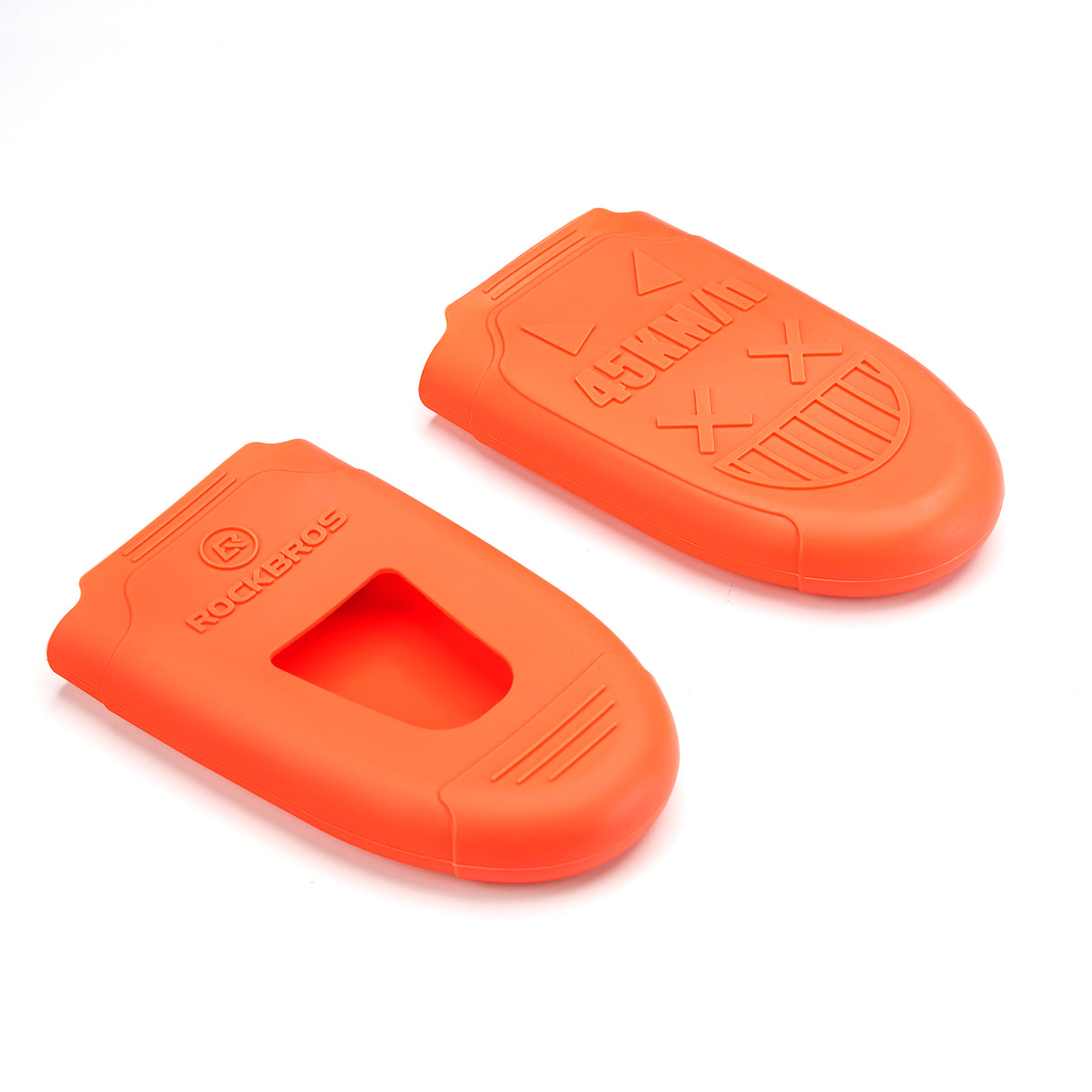 ROCKBROS Schuhüberzieher Wasserdichte Winddichte Überschuhe für Rennrad MTB-Orange