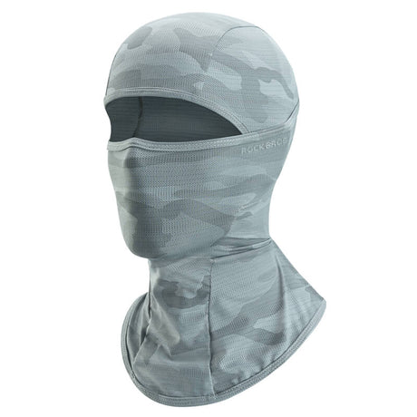 ROCKBROS Sommer Balaclava Kühlende Sturmhaube UV-Schutz-Grau