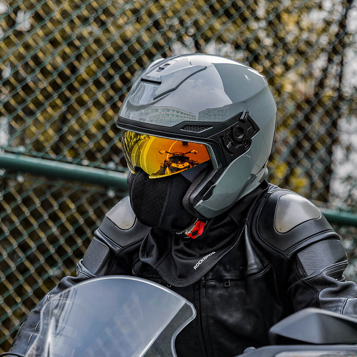 ROCKBROS Sturmhaube Herbst/Winter Balaclava Gesichtsmaske Warm Winddicht