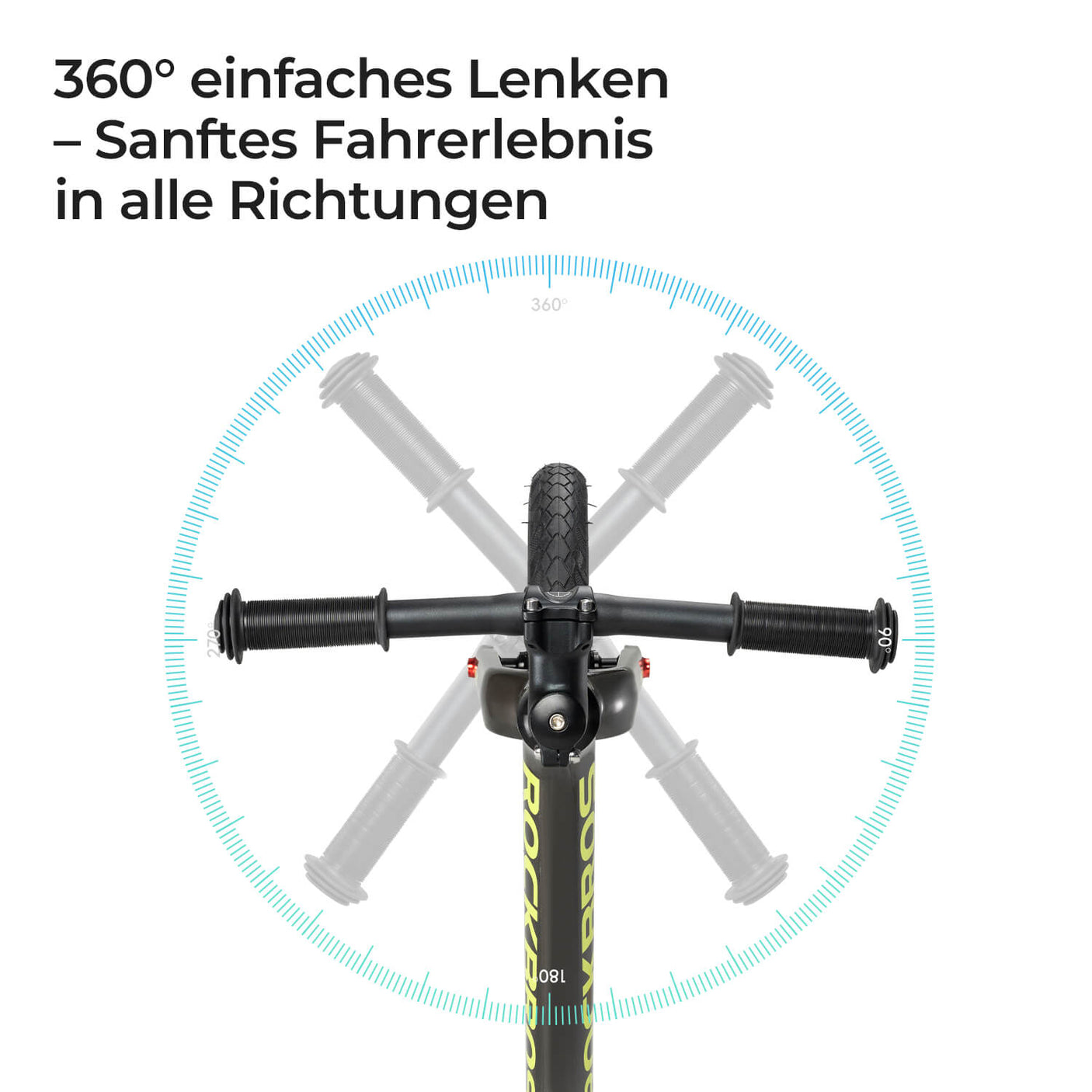 ROCKBROS TRIH -Laufrad für Kinder |Balance Bike 12" 2-6 Jahren
