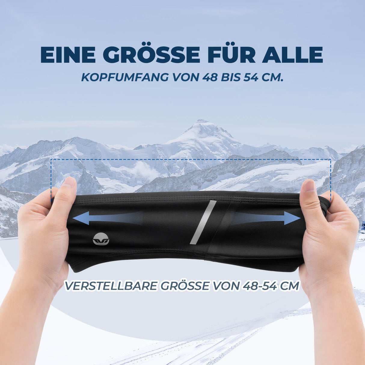 ROCKBROS TVI Winter Ohrwärmer Winddichte Kapuze Ohrenschützer