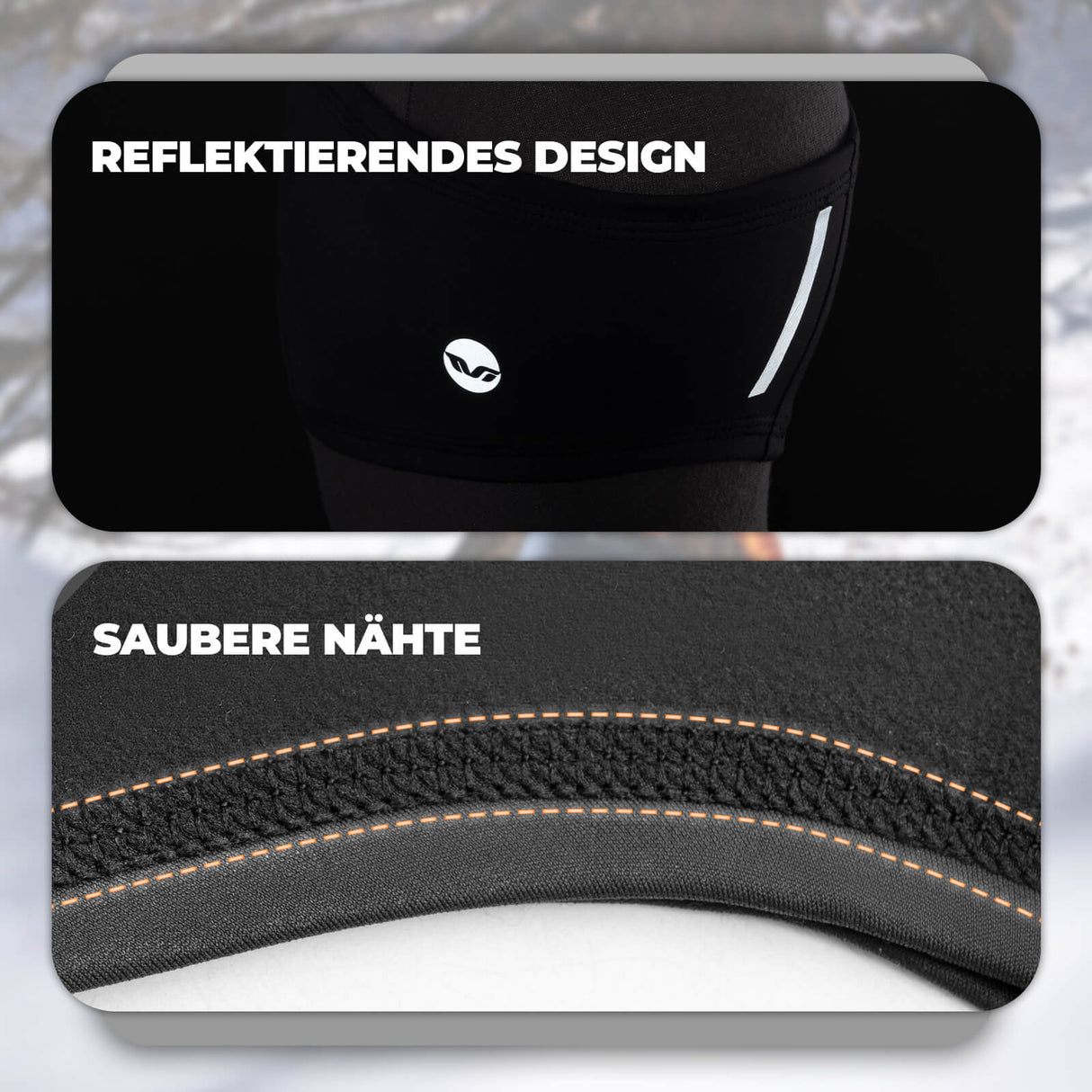 ROCKBROS TVI Winter Ohrwärmer Winddichte Kapuze Ohrenschützer