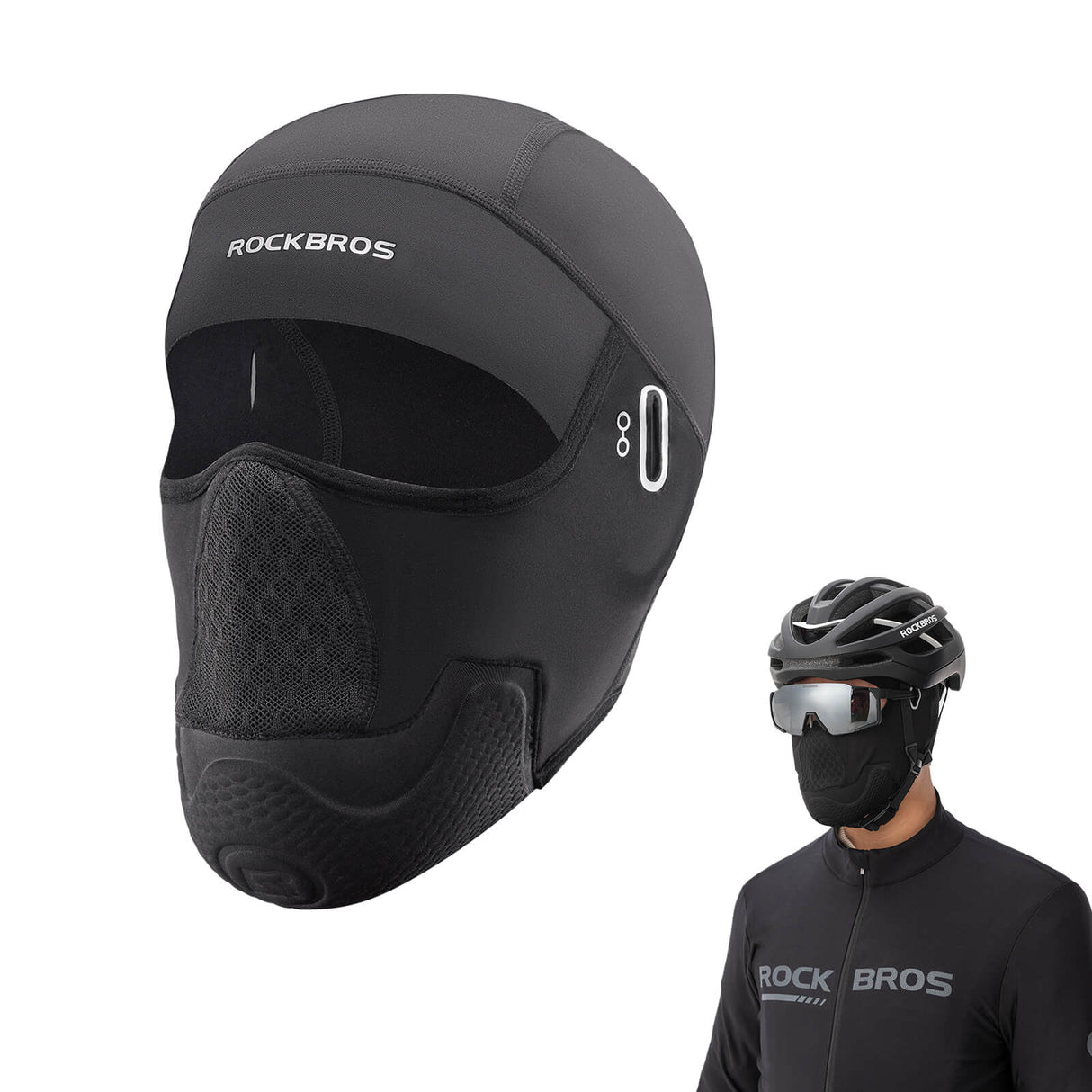 ROCKBROS Winter Balaclava Multifunktion Sturmhaube Winddicht Atmungsaktiv