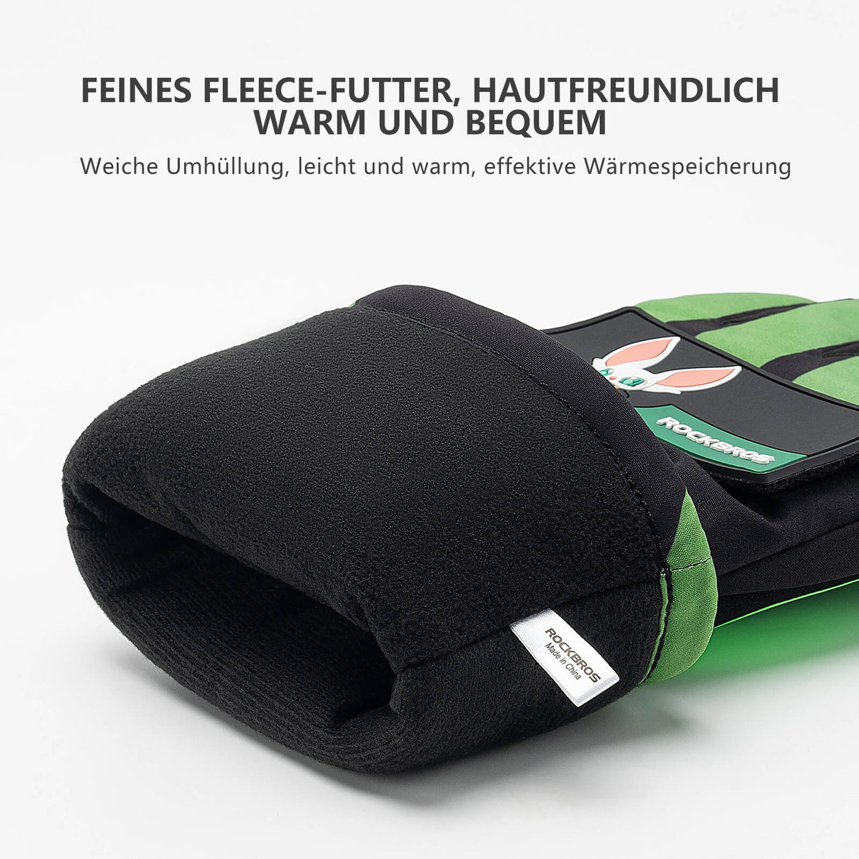 ROCKBROS Winter Beheizte Fahrradhandschuhe Handschuhe 3 Heizstufen M-XL