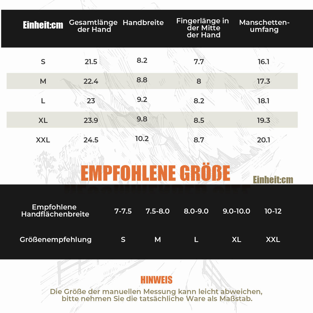 ROCKBROS Winter Fahrradhandschuhe mit Touchscreen Rutschfest/Stoßdämpfend