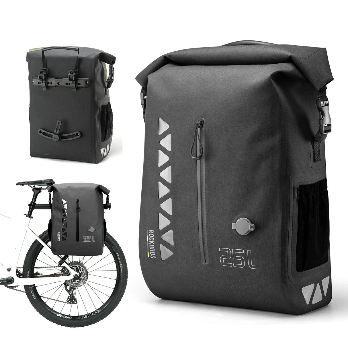 ROAD TO SKY Gepäckträgertasche – Wasserdichte Fahrradtasche