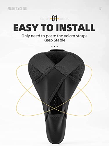 Sattelbezug Universal – Gelüberzug mit Regenschutz für Fahrradsattel