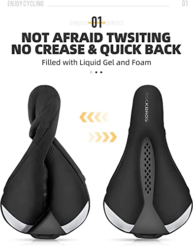 Sattelbezug Universal – Gelüberzug mit Regenschutz für Fahrradsattel