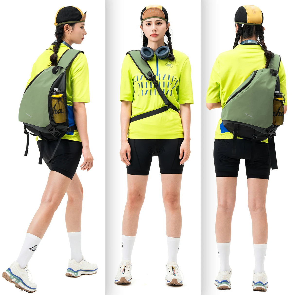 Sling Bag Groß – Crossbody‑Tasche mit Magnetverschluss