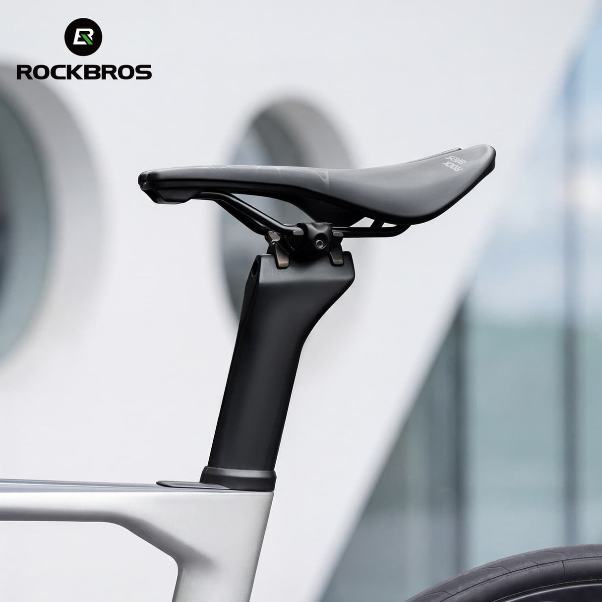 ROCKBROS Sport-Fahrradsattel mit ergonomischem Design und Cr-Mo-Gestell
