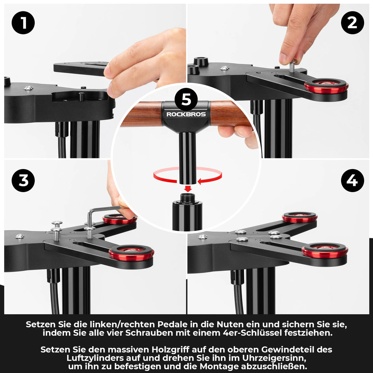 Stand‑Fahrradpumpe 240 PSI – Mit präzisem Manometer