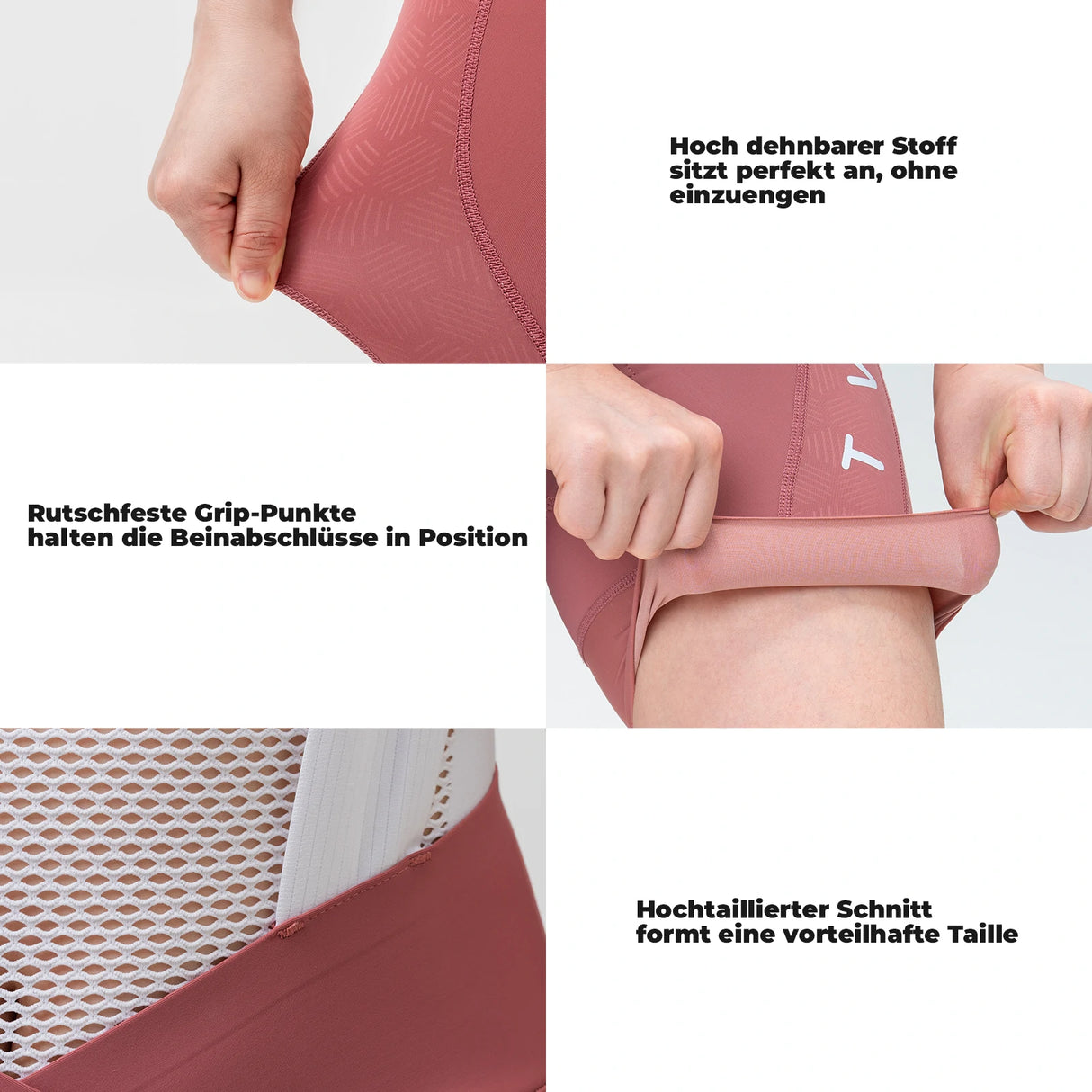 TVI Fahrrad Trägerhose Damen – Kurz, gepolstert, mit magnetischem Träger