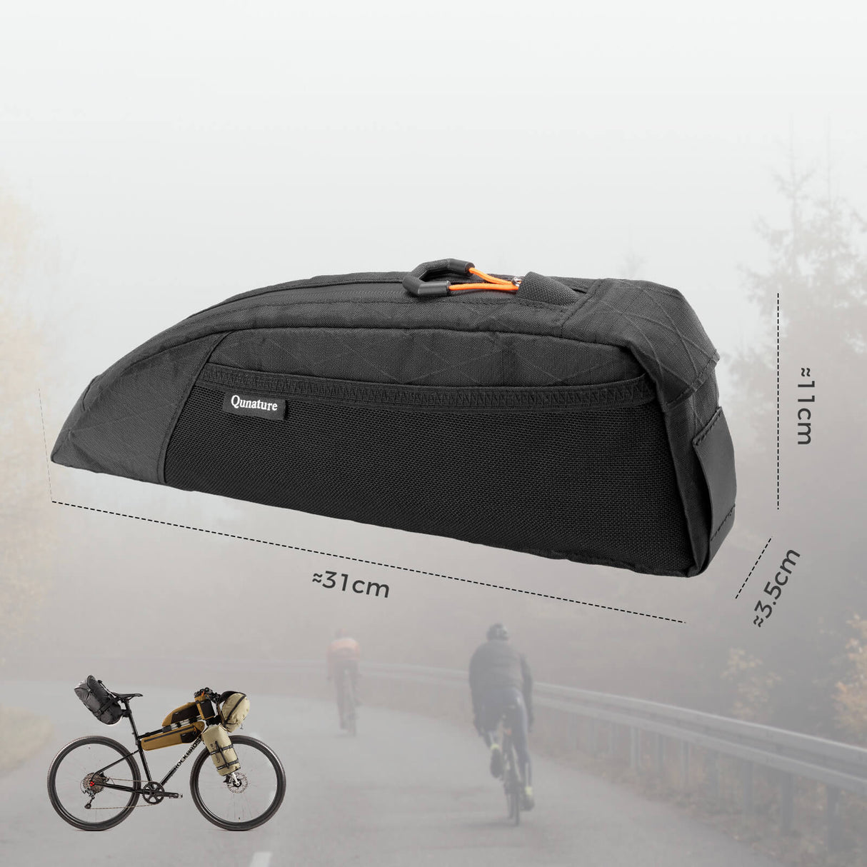 Qunature Top Tube Bag