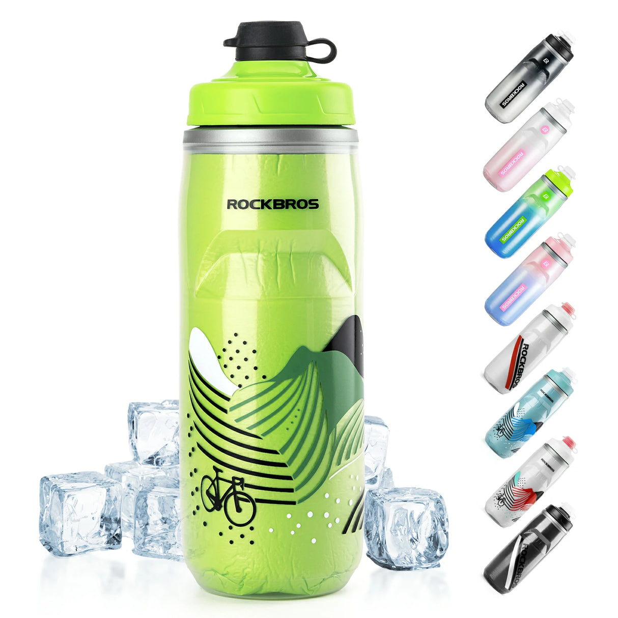 Fahrrad‑Trinkflasche 620 ml – 5 h Kühlhaltung