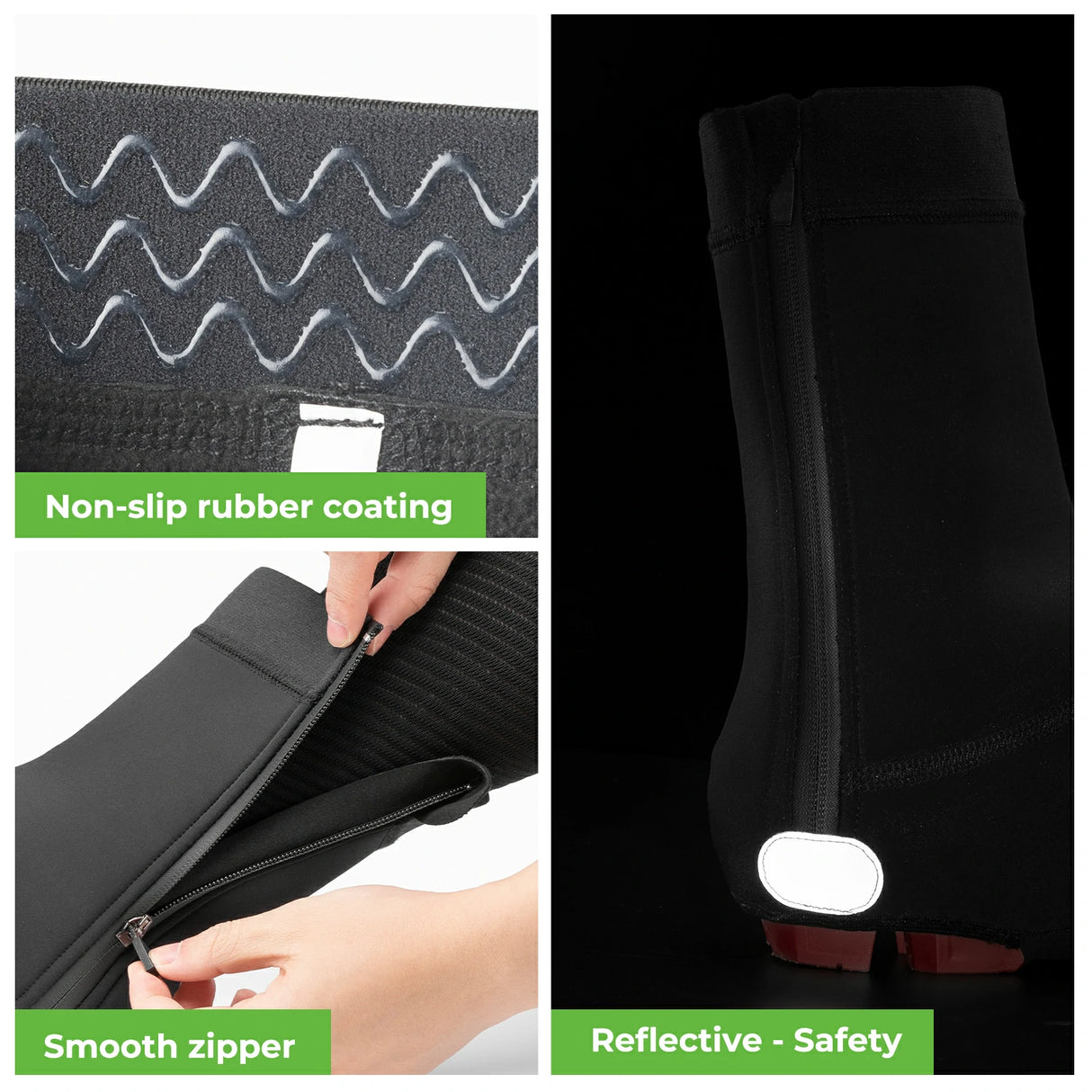 Fahrrad-Überschuhe – Wasserdichter Kälteschutz für Radsport