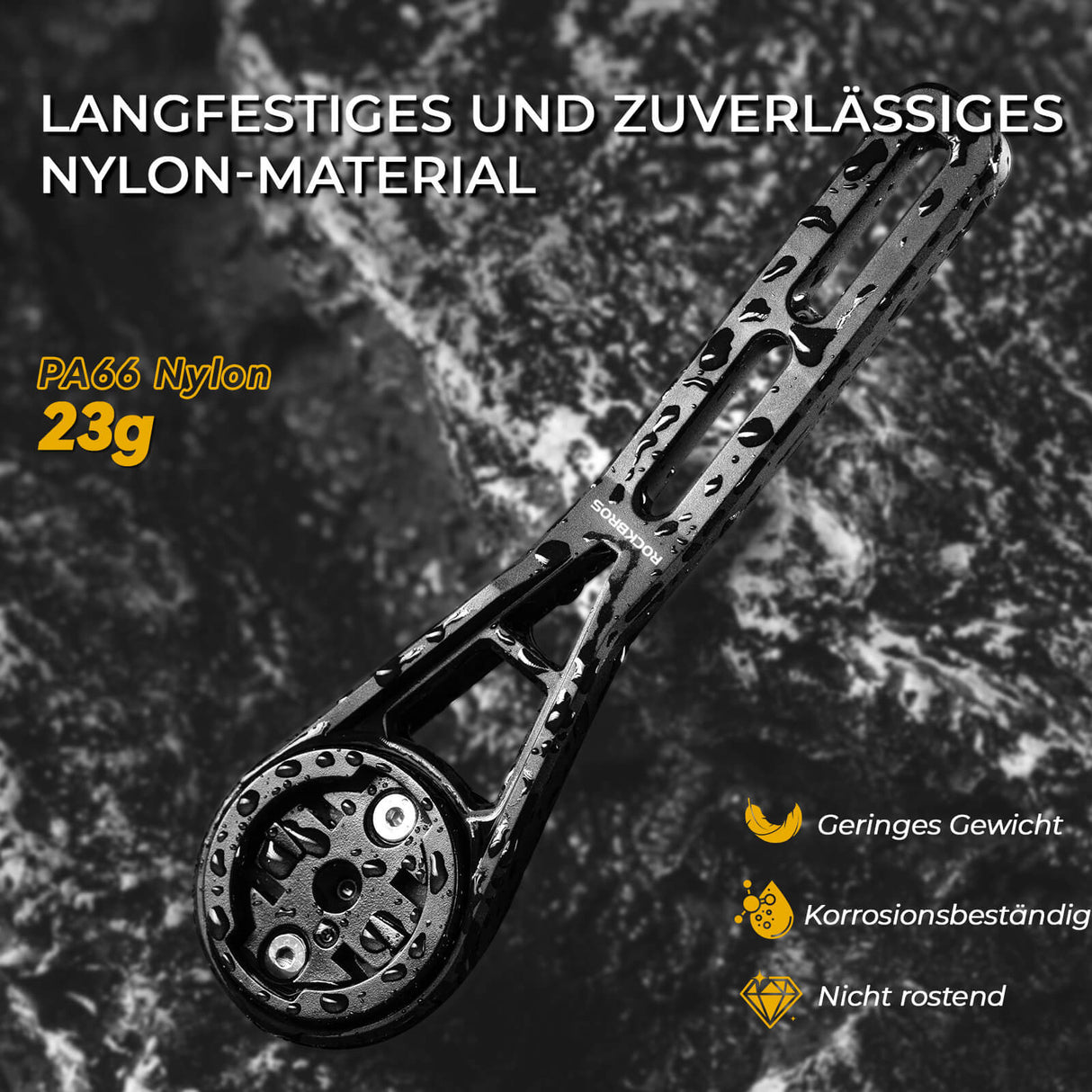 Universal Fahrradcomputer-Halterung – Leicht & Werkzeugfrei