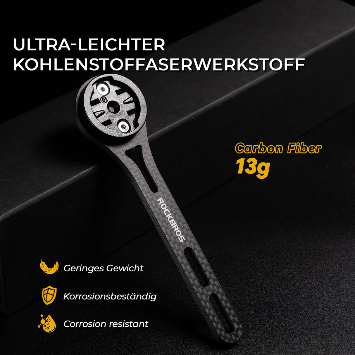 Universal Fahrradcomputer-Halterung – Leicht & Werkzeugfrei