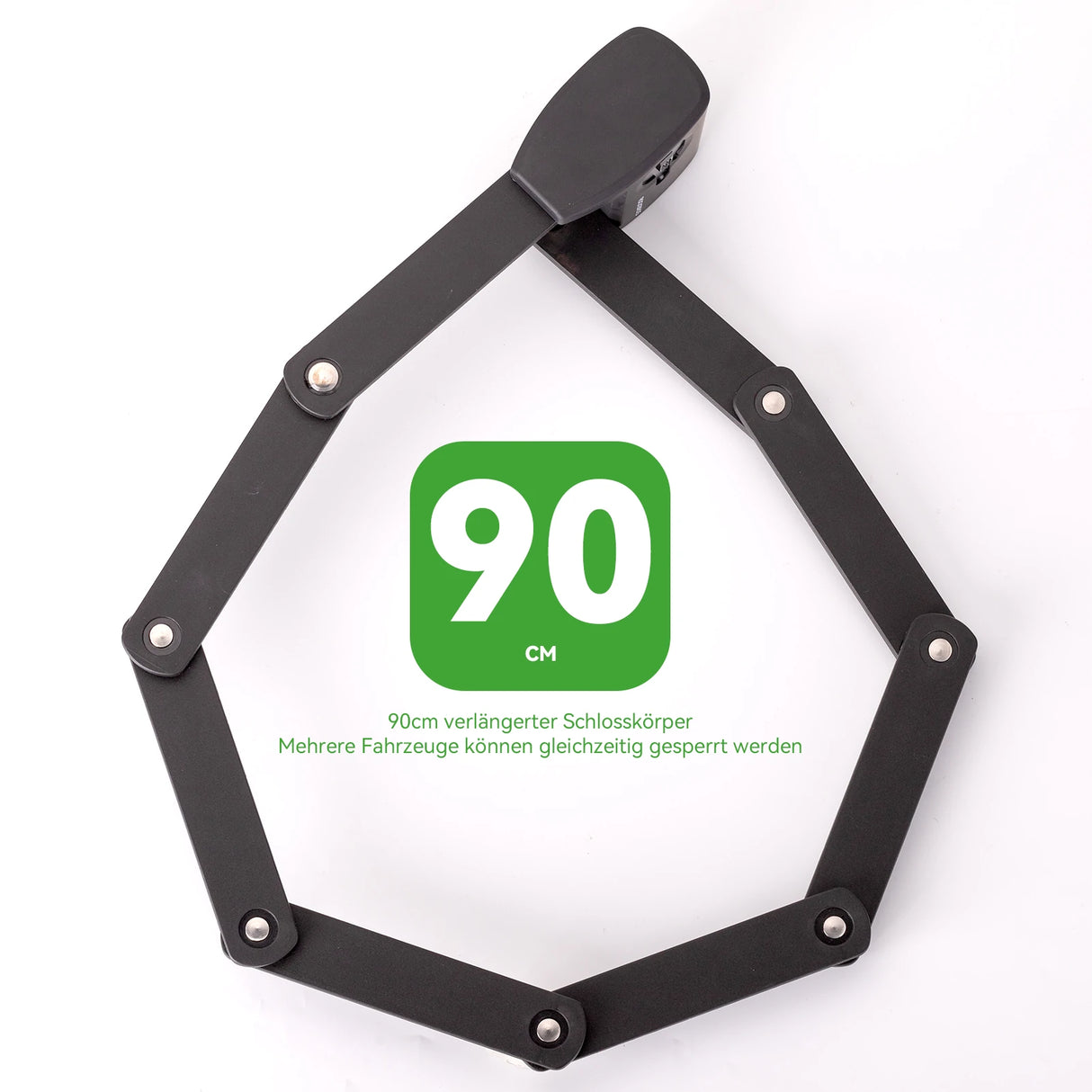 Fahrrad Fingerabdruck Faltschloss USB-Aufladung - ROCKBROS-EU