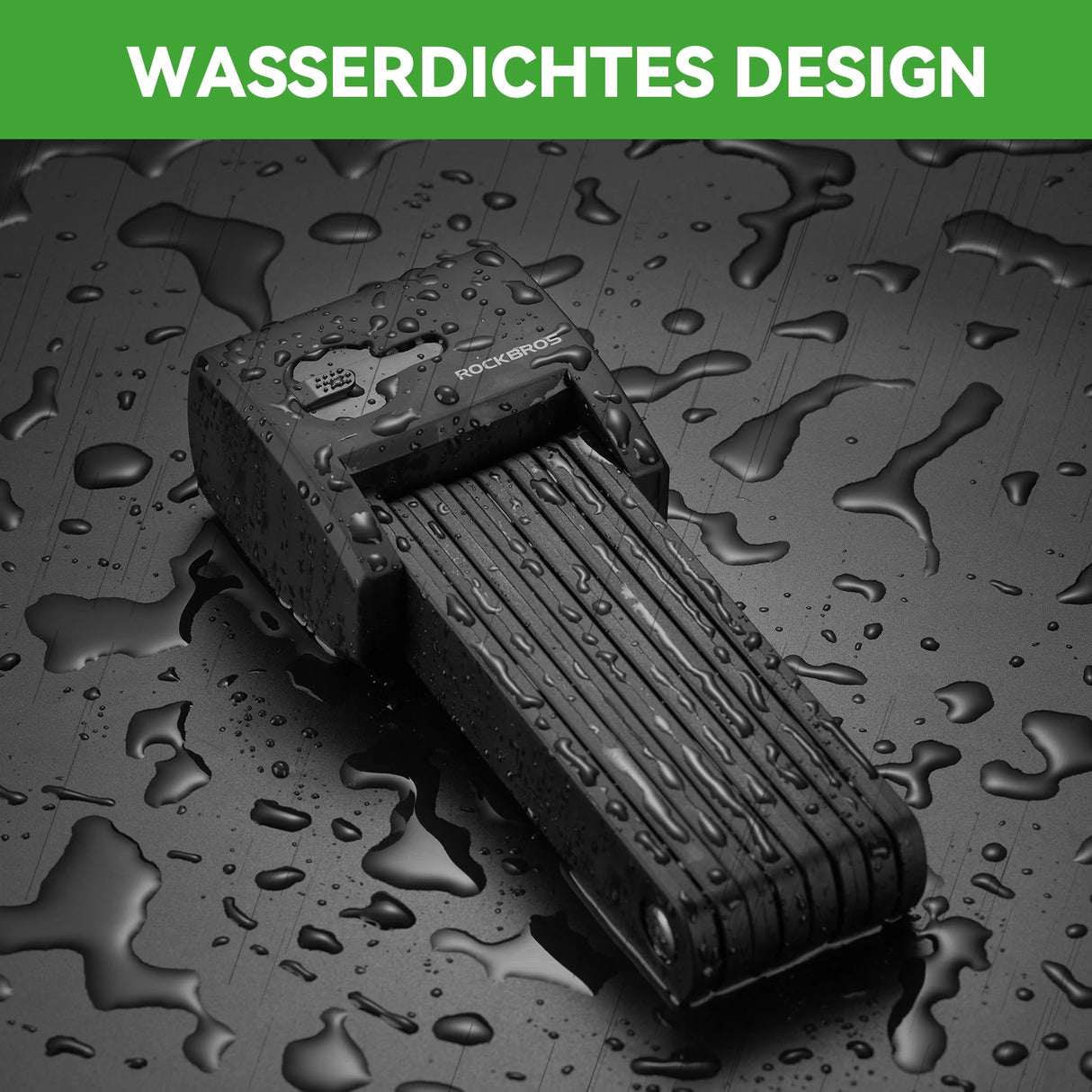 Fahrrad Fingerabdruck Faltschloss USB-Aufladung - ROCKBROS-EU