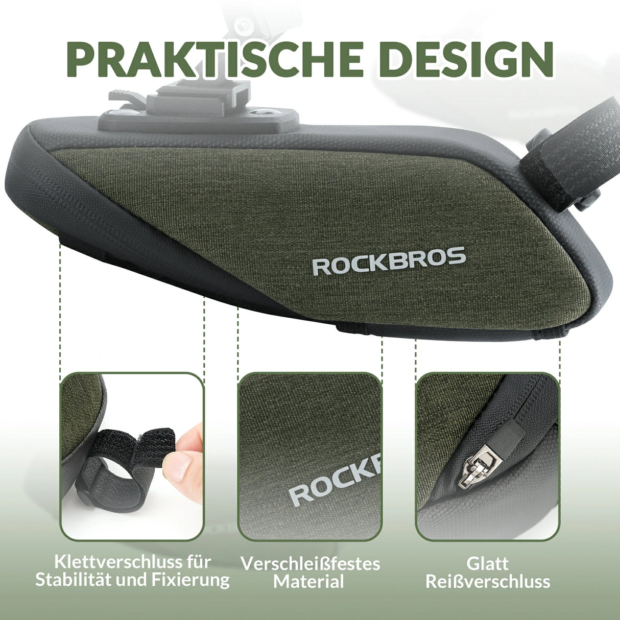 Fahrrad Satteltasche mit Durchsichtigen PVC Kotflügel - ROCKBROS-EU
