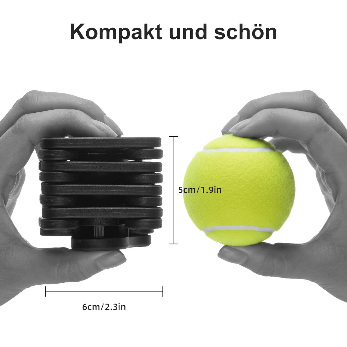 ROCKBROS Fahrradschloss Faltschloss 70 cm Lang Schwarz