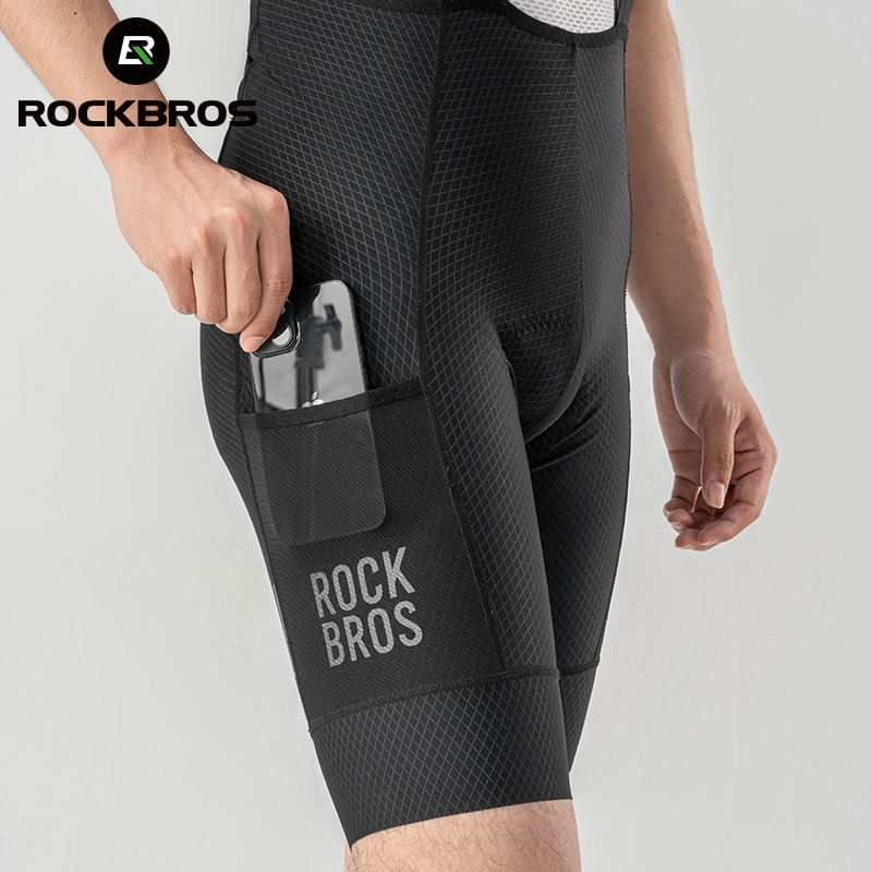 Herren-Radtrikothose YDDK005-1 mit Trägern - ROCKBROS-EU