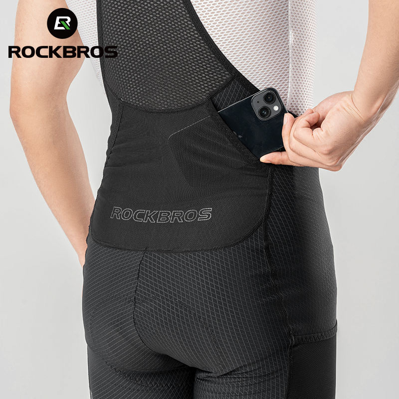 Herren-Radtrikothose YDDK005-1 mit Trägern - ROCKBROS-EU