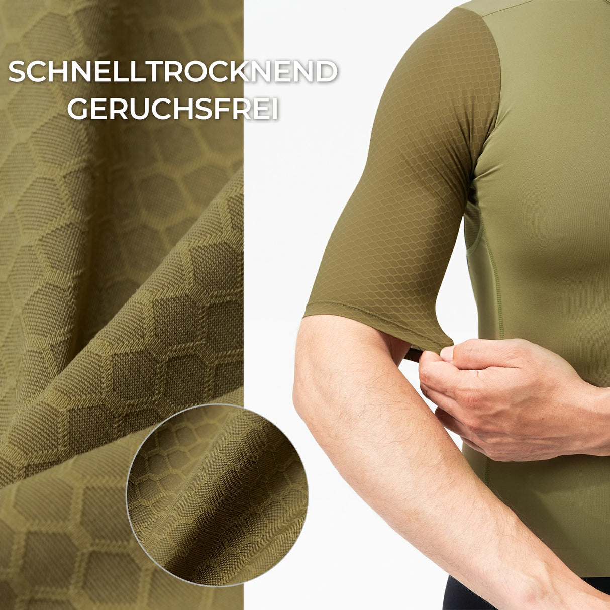 ROAD TO SKY Herren Radtrikot Kurzarm mit Taschen - ROCKBROS-EU