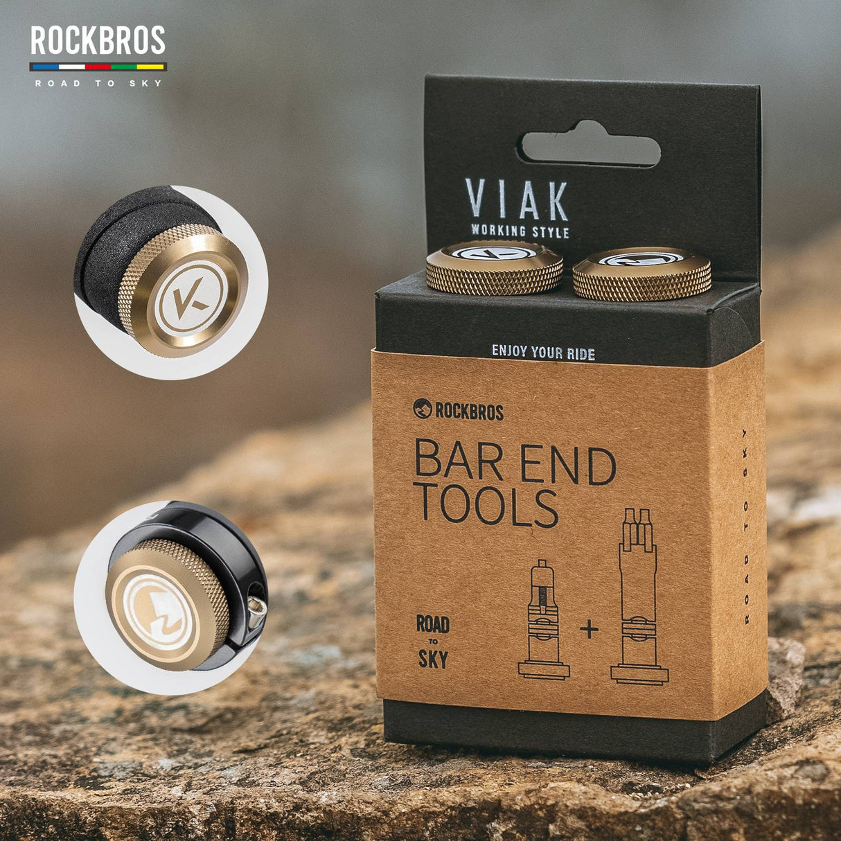 ROAD TO SKY Multifunktional 6 in 1 Reparatur Kit Werkzeug mit Kettenabzieher - ROCKBROS-EU