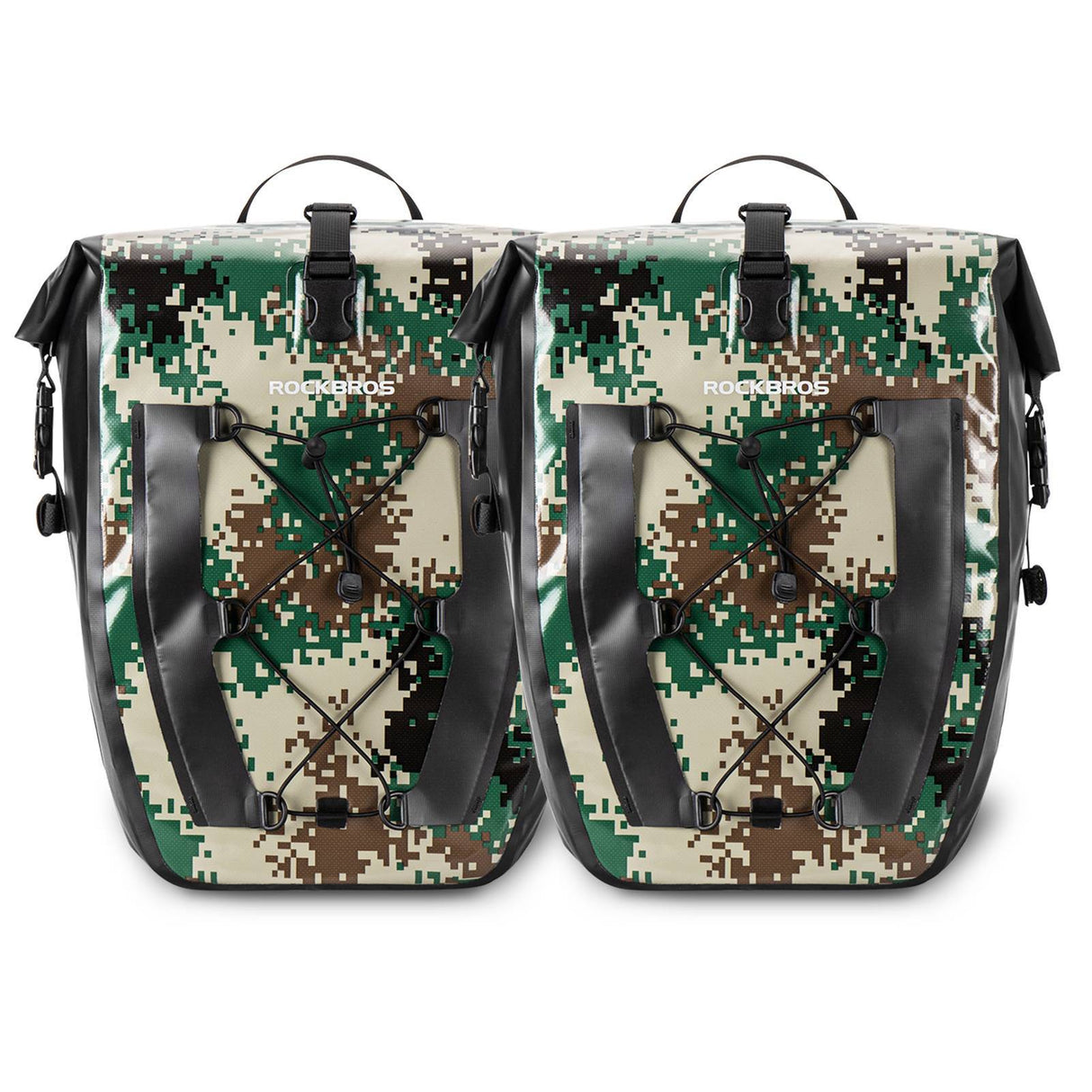 ROCKBROS 100 % wasserdichte Transporttaschen mit Netztasche 27L - ROCKBROS-EU