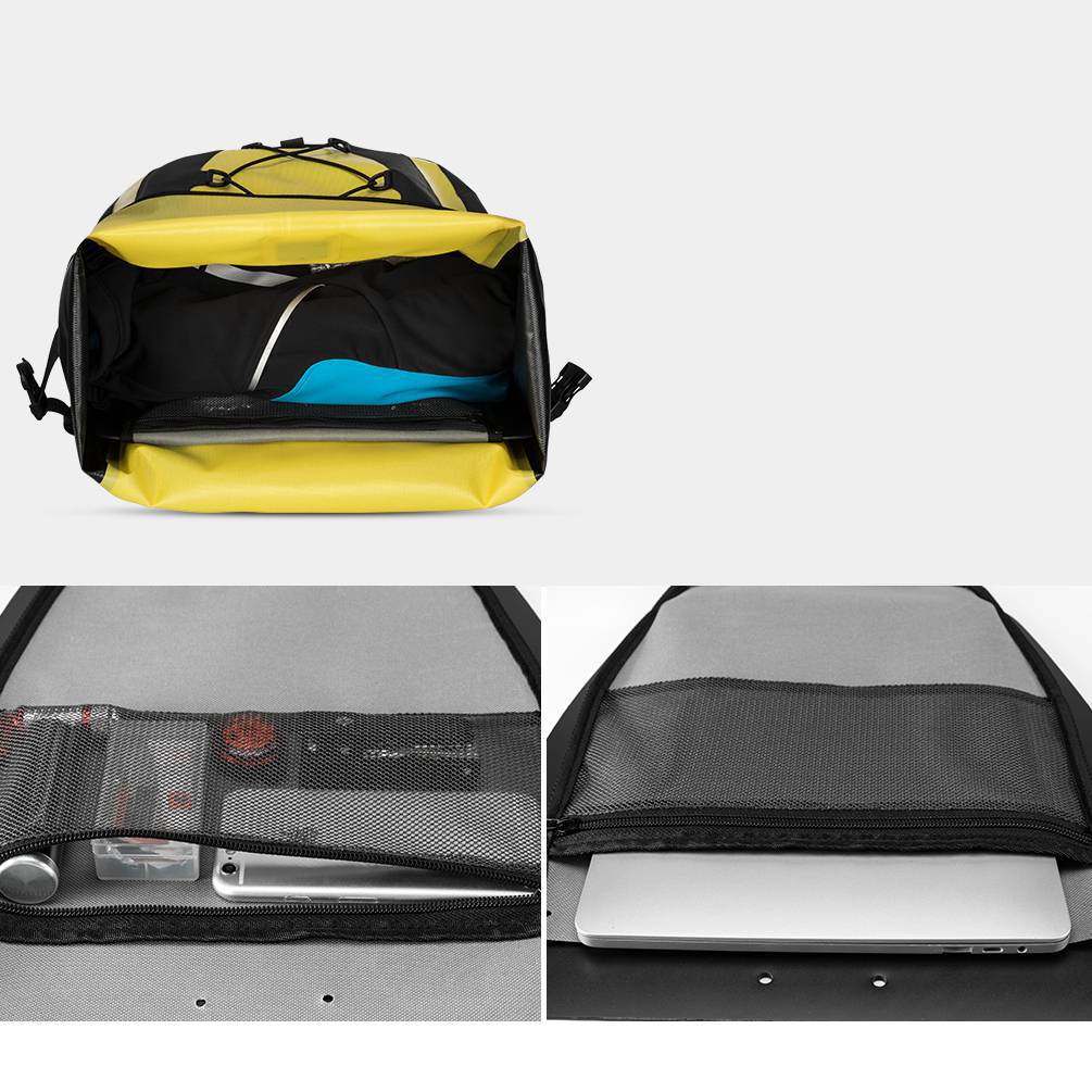 ROCKBROS 100 % wasserdichte Transporttaschen mit Netztasche 27L - ROCKBROS-EU