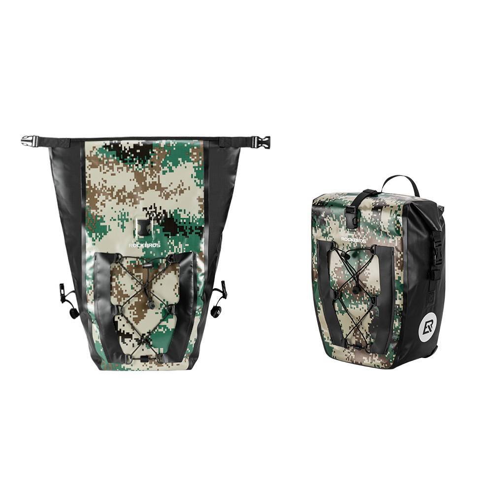 ROCKBROS 100 % wasserdichte Transporttaschen mit Netztasche 27L - ROCKBROS-EU