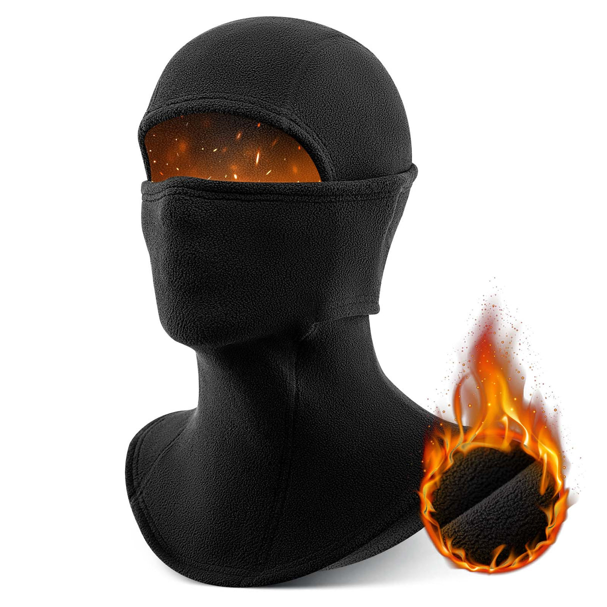 ROCKBROS Balaclava Winter Skimaske Warm Sturmmaske Unisex Einheitsgröße - ROCKBROS-EU